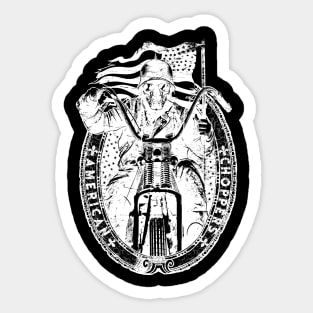 American Motorcycle Club Sticker